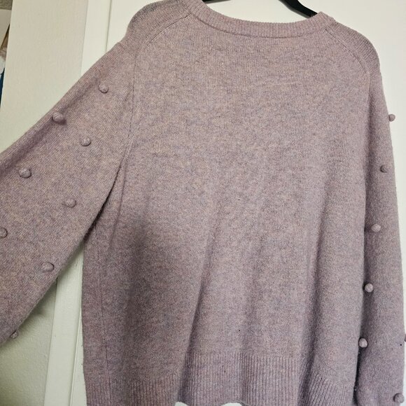 Madewell Bobble Dashwood sweater in light purple - Picture 10 of 10